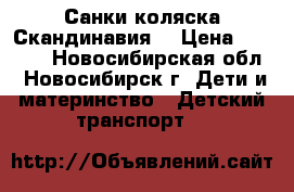 Санки коляска Скандинавия  › Цена ­ 4 000 - Новосибирская обл., Новосибирск г. Дети и материнство » Детский транспорт   